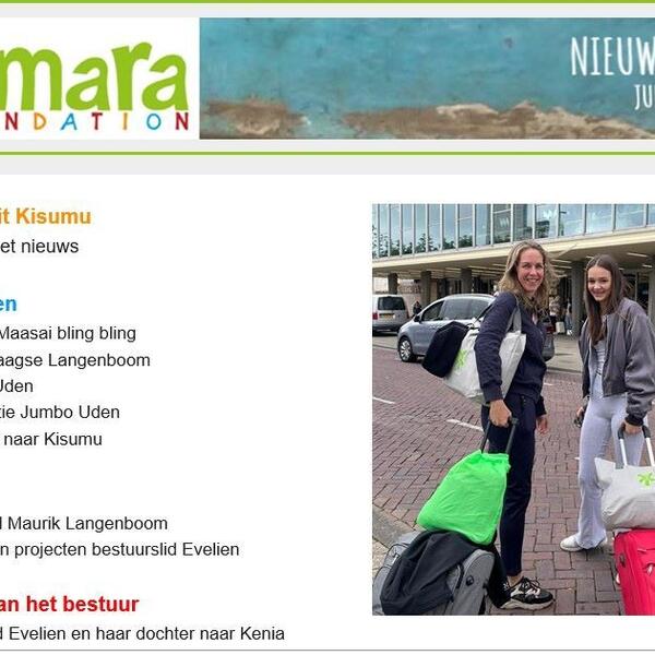 Nieuwsbrief Amara Foundation